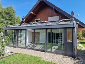 Wintergartenreinigung